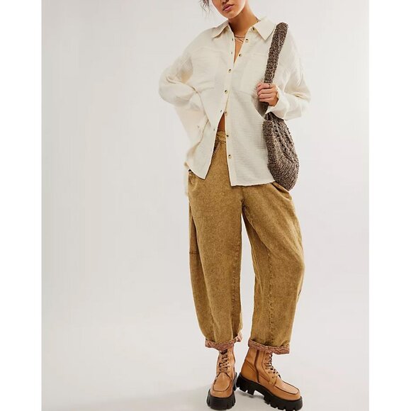 🎉LAST CHANCE🎉 FREE PEOPLE We The Free Cardiff Top / Optic White - Picture 2 of 13